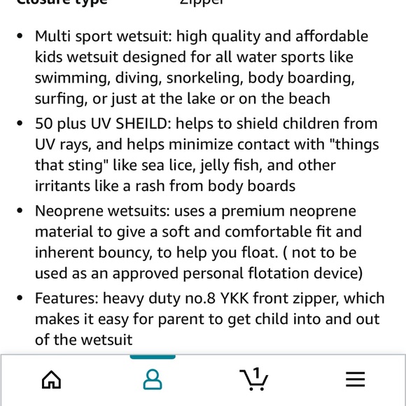 Kids wetsuit (8) - Picture 11 of 11